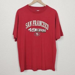 San Francisco 49ers Short Sleeve Tee Mens Large Pre-Owned